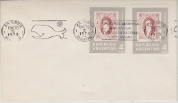 Argentina 1973 Oruceros Antartida Direccion Nacional De Turismo Cover Ca Ene 15 1973 (22256) - Autres & Non Classés