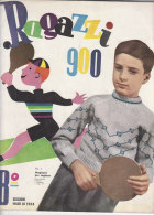 RA#50#23 RAGAZZI 900  N.9 Edizioni Mani Di Fata 1955/MODA MAGLIA BAMBINI/LAVORI FEMMINILI - Fashion