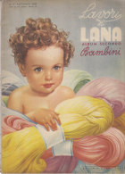 RA#50#26 LAVORI DI LANA Album 2° N.7 Ed.Leri 1949/MODA BAMBINI/LAVORI FEMMINILI - Fashion