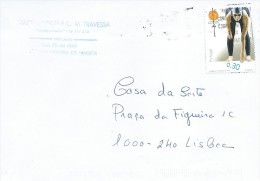 TIMBRES - STAMPS - LETTRE - LETTER - PORTUGAL - JEUX OLYMPIQUES ATHÉNES 2004 - PARALYMPIC - Sommer 2004: Athen - Paralympics
