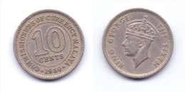 Malaya 10 Cents 1950 - Malaysie