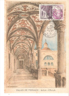 Tarjeta Postal De Monaco De 1952.- - Briefe U. Dokumente