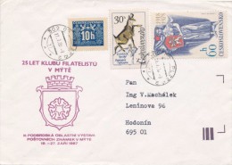 J2514 - Czechoslovakia (1988) 302 00 Plzen 2 - Postage Due Stamps Used In The Function Standard Postage Stamps - Strafport