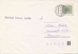 J2517 - Czechoslovakia (1985) 400 12 Usti Nad Labem 12 - Postage Due Stamps Used In The Function Standard Postage Stamps - Portomarken