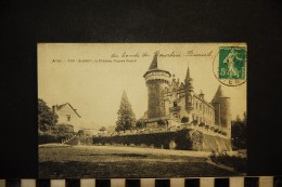 CP, 03, BUSSET Le Château Façade Ouest N° 338 Voyagé En 1911 - Sonstige & Ohne Zuordnung