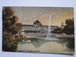 Wiesbaden Das Neue Kurhaus   Stamp 1923  A2 - Wiesbaden