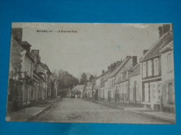 60 ) Maignelay - La Grande Rue - Année 1919  -   EDIT : Breger - Maignelay Montigny
