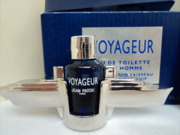 PATOU" VOYAGEUR" VAISSEAU &MINI EDT 5 ML + LE PAPIER LIRE !!! - Miniatures Hommes (avec Boite)