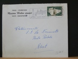 53/117  LETTRE  POUR LAZ BELG. - Cartas & Documentos