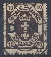 Germany (Danzig) 1921  Dienstmarken  (o)  Mi.2 - Dienstzegels