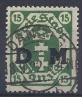 Germany (Danzig) 1921  Dienstmarken  (o)  Mi.3 - Servizio
