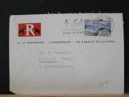 53/121   LETTRE LUX  POUR LA   BELG. - Used Stamps