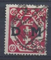 Germany (Danzig) 1921  Dienstmarken  (o)  Mi.9 - Dienstzegels