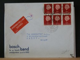 53/128   LETTRE P.B .POUR LA BELG.  EXPRES - Storia Postale