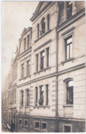 GREIZ Einzel Mietshaus Belebt Strassenfassade 3.11.1909 Gelaufen - Greiz