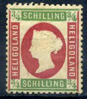 HELIGOLAND : (EX-colonie Britannique) Yvert Et Tellier N° 7 NEUF AVEC CHARNIERE  COTE 45E - Heligoland (1867-1890)