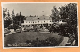 Kent House Montmorency PQ Canada Old Real Photo Postcard - Cataratas De Montmorency