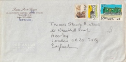 Portugal Cover To England - Lettres & Documents