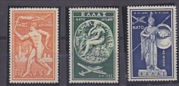 Greece 1954 Nato / Otan 3v ** Mnh (22269) - NATO