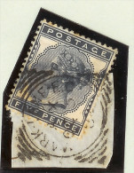 Grossbritannien 1851 Mi#62 Briefstk. Mark Lane F.D. - Usados