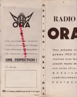 94 - MONTREUIL - BELLE PUBLICITE CATALOGUE ORA - USINE RADIO ELECTRIQUE-1950-1951 - Reclame