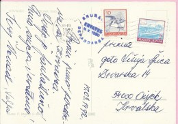 Krvavec N.v. 1590 / Brunarica Depandansa, Kranj, 30.3.1990., Yugoslavia, Postcard (photo: C. Mauer, C 2261) - Sonstige & Ohne Zuordnung