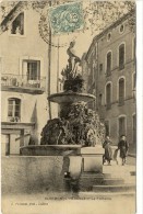 Carte Postale Ancienne Clermont L'Hérault - La Fontaine - Clermont L'Hérault