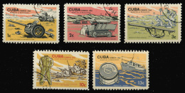 Cuba 1965 - Museum Of Revolution - Complete Set Of 5 Stamps - Usati