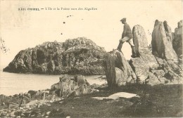 29 - Primel - L'ile Et La Pointe Vues Des Aiguilles - Fnistère - Voir Scans - Primel