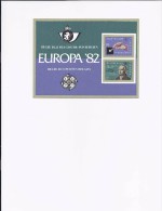 BELGIE - BELGIQUE Luxevelletje LX71  Europa Geschiedenis - Deluxe Sheetlets [LX]