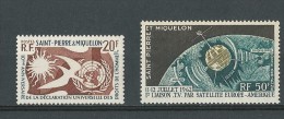 St Pierre & Miquelon: 358 + PA 29 ** - Unused Stamps