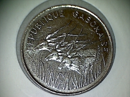 Gabon 100 Francs 1975 KM# 13 - Gabón