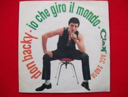 DON BACKY   MAMA CHE CALDO  / IO CHE GIRO IL MONDO - Other - Italian Music