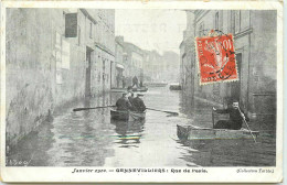 DEP 92 GENNEVILLIER CRUE DE 1910 RUE DE PARIS - Gennevilliers