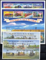 CONGO - 2001 - 12 BLOCS  N°167/178  ** TRAINS - Ungebraucht