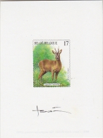 Belgie 1999 NA5-NL Natuur / Zoogdieren Van De Ardennen André Buzin  ** Mnh (22291) - Niet-aangenomen Ontwerpen [NA]