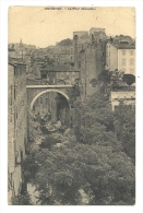 Cp, 07, Annonay, Le Pont Chevalier, Voyagée 1910 - Annonay