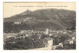 Cp, 07, St-Péray, Vue Générale Et Crussol - Saint Péray