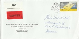 HOSPITALET LLOBREGAT BARCELONA CC URGENTE ATM CARTA - Eilbriefmarken