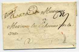 MP LAGROLLE  Lenain N°3 /  Berry /  Cachet De Cire Au Verso /  Ind 17  Côte 250€ - 1701-1800: Vorläufer XVIII