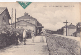 MEYRARGUES ( 13 )  GARE P.L.M. - Meyrargues