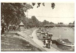 (335) Old Postcard - Carte Ancienne - UK - Chester & River - Chester