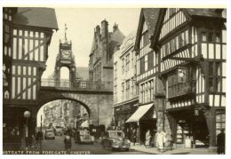 (335) Old Postcard - Carte Ancienne - UK - Chester Gate - Chester