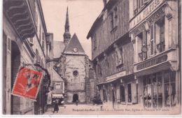 -NOGENT-LE-ROI - Grande Rue -Eglise Et Maison Du 15è Siècle -ed. G Andrieux - Nogent Le Roi