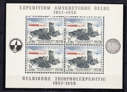 Belgium 1957 Expedition Antarctique Belge M/s ** Mnh (22306) - Other & Unclassified