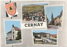 CERNAY -  Souvenir - CPSM Format  10 X 15 Cm - Cernay
