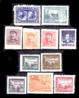 Cina-F-162 - Valori Della Cina Orientale - See Overpint And Variety - Privi Di Difetti Occulti. - Chine Orientale 1949-50