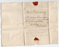 1762 - LETTRE D'un HABITANT D' UTRECHT (PAYS BAS) Expediée De PARIS - 1701-1800: Precursors XVIII