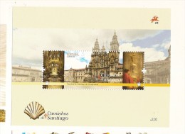 Portugal  ** & Caminhos De Santiago, Catedral De São Tiago De Compostela 2015 (1) - Unused Stamps