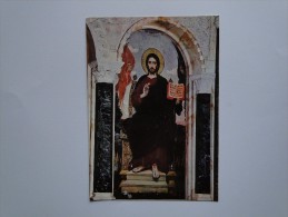 Bulgaria Sofia Alexander Nevsky Cathedral Mural Icon Of Jesus Christ 1986    Bu1 - Bulgaria